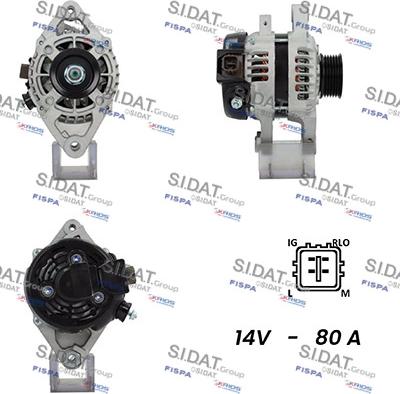 Sidat A12DE0239A2 - Alternatore autozon.pro