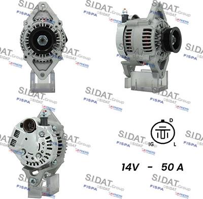 Sidat A12DE0708A2 - Alternatore autozon.pro