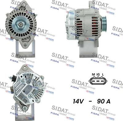 Sidat A12DE0719A2 - Alternatore autozon.pro