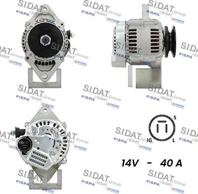 Sidat A12DE0716A2 - Alternatore autozon.pro