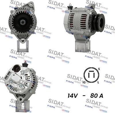 Sidat A12DE0721A2 - Alternatore autozon.pro