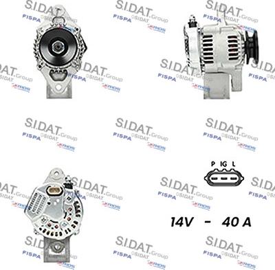 Sidat A12DE1080A2 - Alternatore autozon.pro