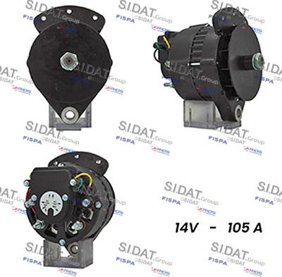 Sidat A12DE1126A2 - Alternatore autozon.pro