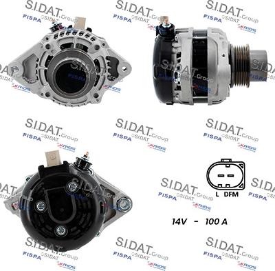 Sidat A12DE1309A2 - Alternatore autozon.pro