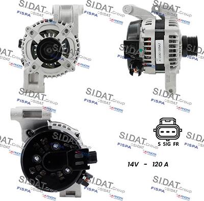 Sidat A12DE1308A2 - Alternatore autozon.pro