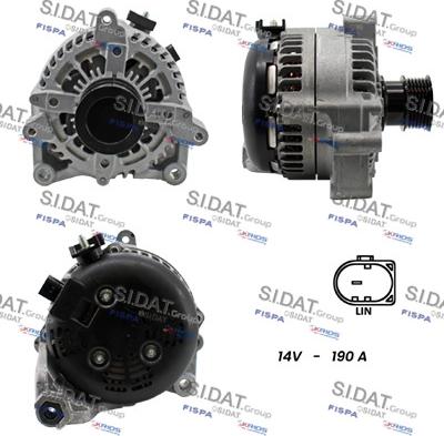 Sidat A12DE1239A2 - Alternatore autozon.pro