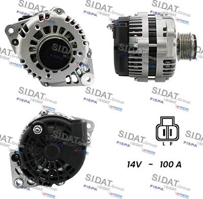 Sidat A12DR0162A2 - Alternatore autozon.pro