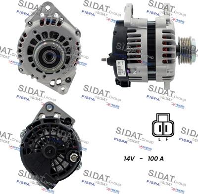 Sidat A12DR0162 - Alternatore autozon.pro