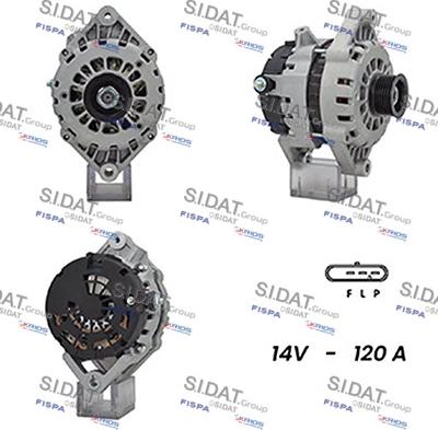 Sidat A12DR0815A2 - Alternatore autozon.pro