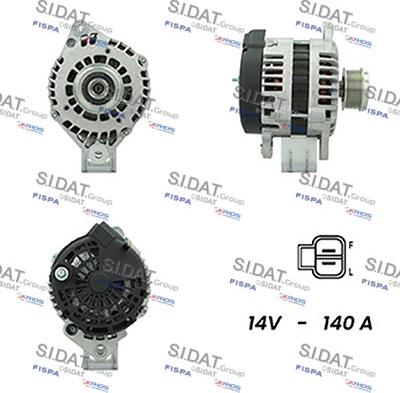 Sidat A12DR0206A2 - Alternatore autozon.pro