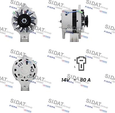 Sidat A12HT0448A2 - Alternatore autozon.pro