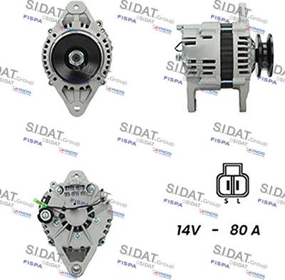 Sidat A12HT0450A2 - Alternatore autozon.pro