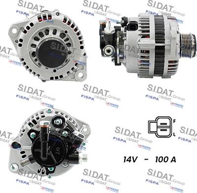 Sidat A12HT0463A2 - Alternatore autozon.pro