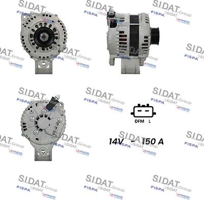 Sidat A12HT0423A2 - Alternatore autozon.pro