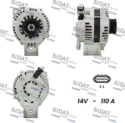 Sidat A12HT0476A2 - Alternatore autozon.pro