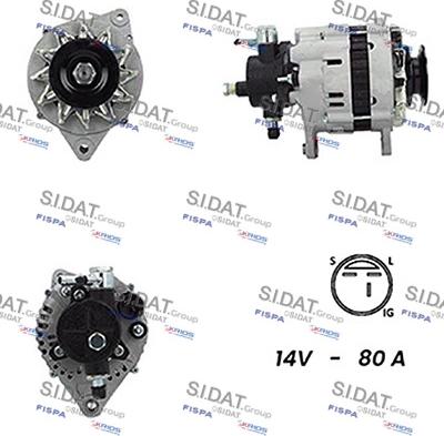 Sidat A12HT0649A2 - Alternatore autozon.pro