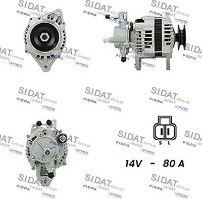 Sidat A12HT0648A2 - Alternatore autozon.pro