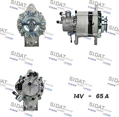 Sidat A12HT0657A2 - Alternatore autozon.pro