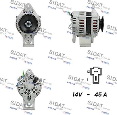 Sidat A12HT0117A2 - Alternatore autozon.pro