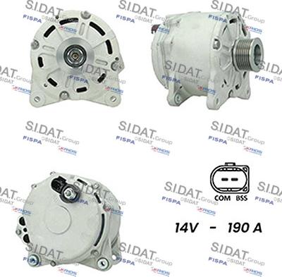 Sidat A12HT0831A2 - Alternatore autozon.pro