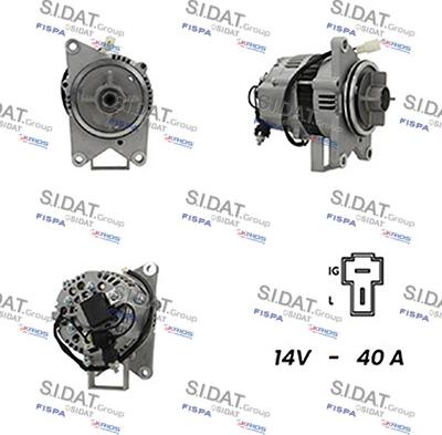 Sidat A12HT0346A2 - Alternatore autozon.pro