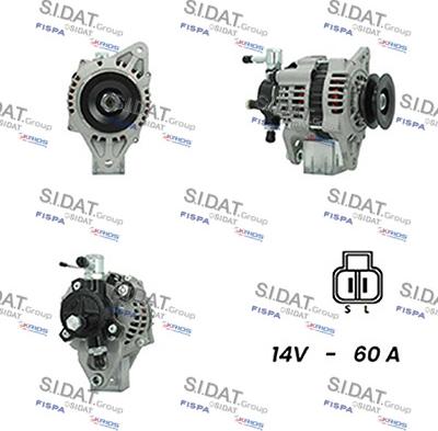 Sidat A12HT0217A2 - Alternatore autozon.pro