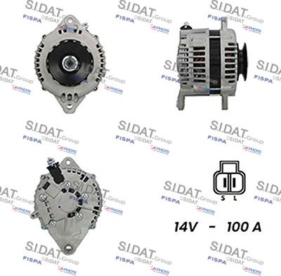 Sidat A12HT0225A2 - Alternatore autozon.pro