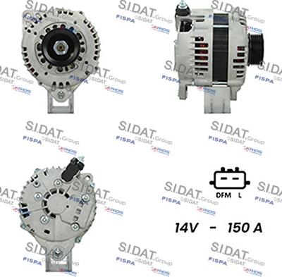 Sidat A12HT1029A2 - Alternatore autozon.pro