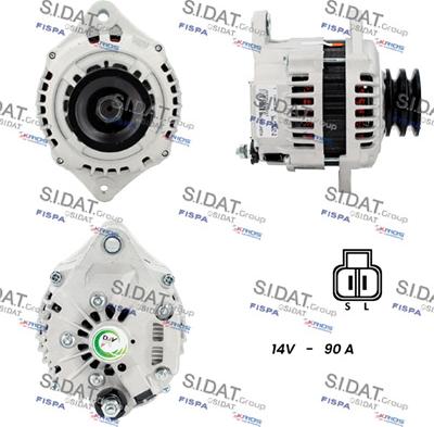 Sidat A12HT1277A2 - Alternatore autozon.pro