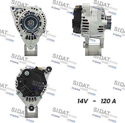 Sidat A12HY0668A2 - Alternatore autozon.pro