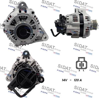 Sidat A12HY0045 - Alternatore autozon.pro