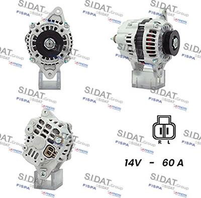 Sidat A12HY0218A2 - Alternatore autozon.pro