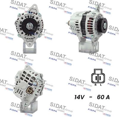 Sidat A12HY0218 - Alternatore autozon.pro