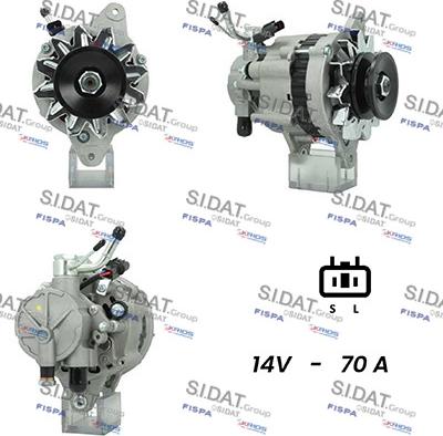 Sidat A12HY0223A2 - Alternatore autozon.pro