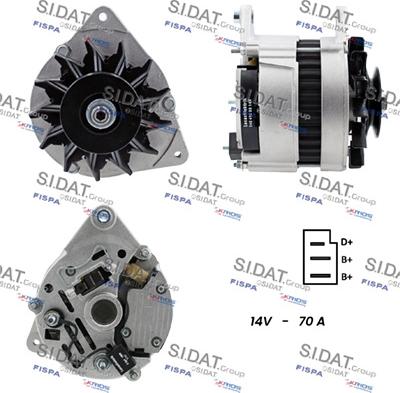 Sidat A12LU0026 - Alternatore autozon.pro