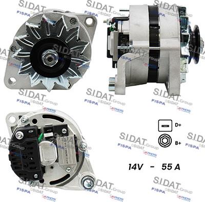 Sidat A12MA0917A2 - Alternatore autozon.pro