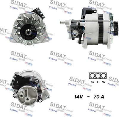 Sidat A12MA0089A2 - Alternatore autozon.pro