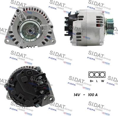 Sidat A12MA1037A2 - Alternatore autozon.pro