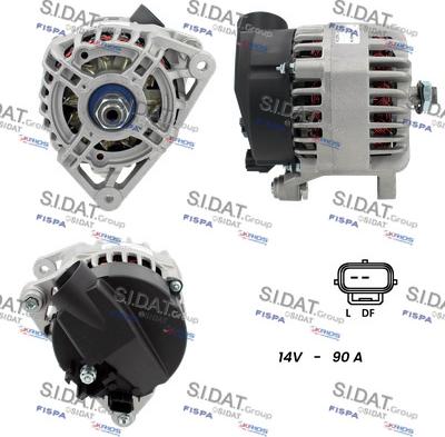 Sidat A12MA1194A2 - Alternatore autozon.pro