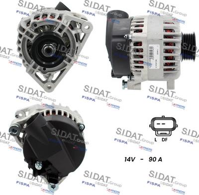 Sidat A12MA1248A2 - Alternatore autozon.pro