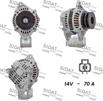 Sidat A12MH0464A2 - Alternatore autozon.pro