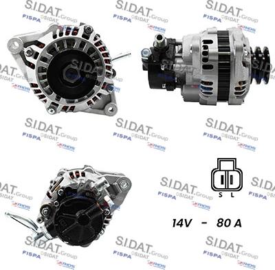 Sidat A12MH0472A2 - Alternatore autozon.pro