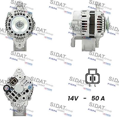 Sidat A12MH0696A2 - Alternatore autozon.pro