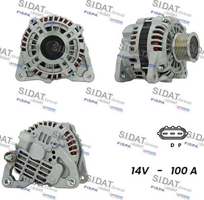 Sidat A12MH0652A2 - Alternatore autozon.pro