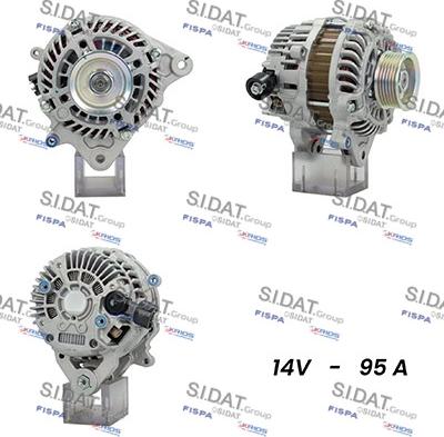 Sidat A12MH0628A2 - Alternatore autozon.pro