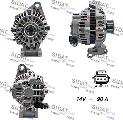 Sidat A12MH0158A2 - Alternatore autozon.pro