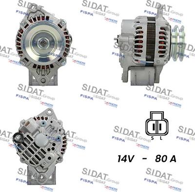 Sidat A12MH0164A2 - Alternatore autozon.pro