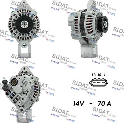 Sidat A12MH0344A2 - Alternatore autozon.pro