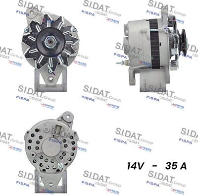 Sidat A12MH0359A2 - Alternatore autozon.pro