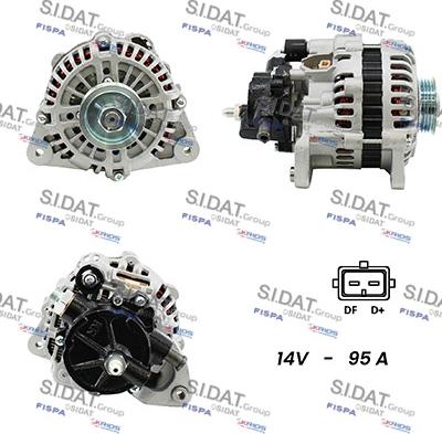 Sidat A12MH0306A2 - Alternatore autozon.pro